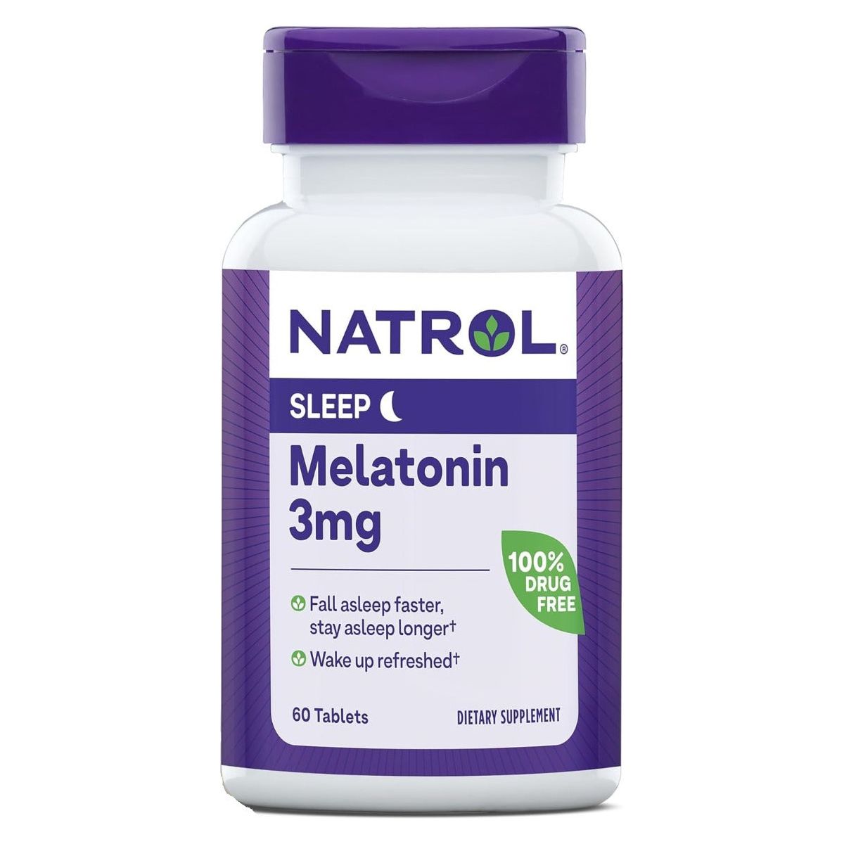 NATROL: Melatonin Bogo 3 MG 60 + 60. 120 pc - #tag1# - #tag2#