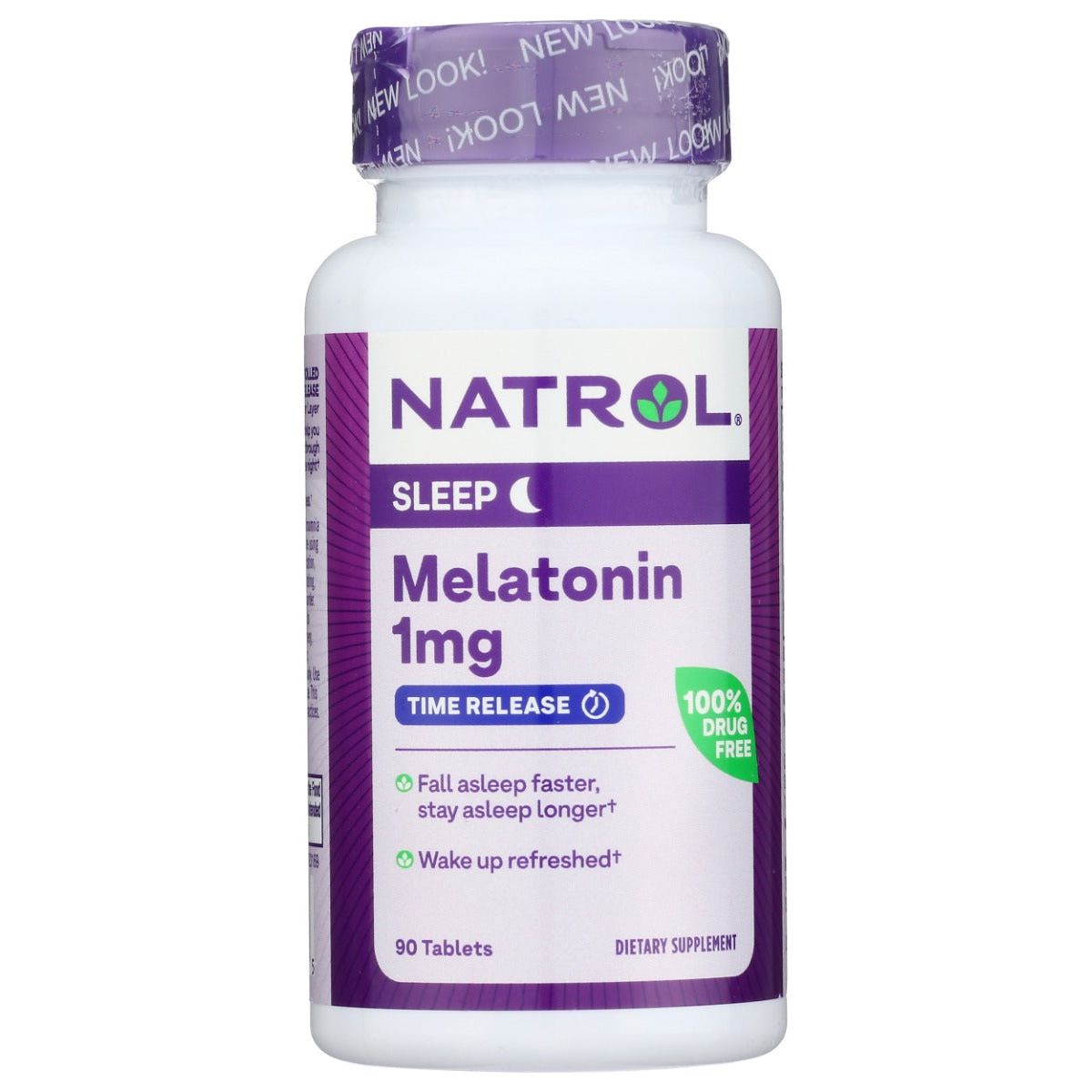 NATROL: Melatonin Time Release Tablets 1mg, 90 tb - #tag1# - #tag2#