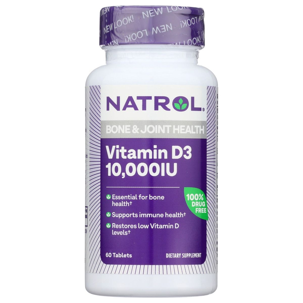 NATROL: Vitamin D3 10,000 IU, 60 Tablets - #tag1# - #tag2#