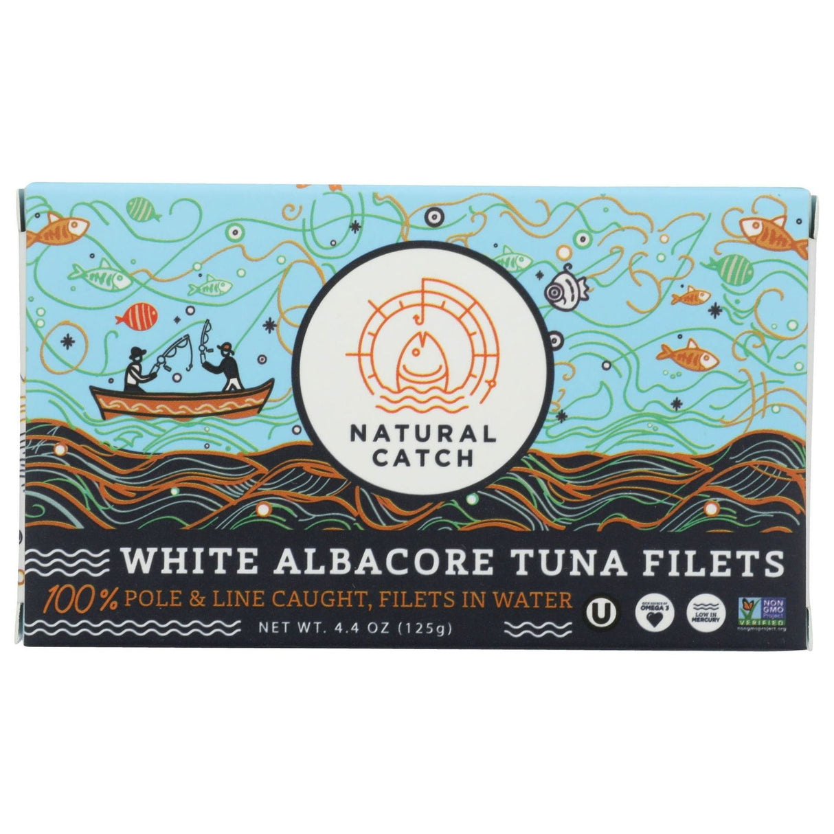 NATURAL CATCH: Tuna White Albacore In Water, 4.4 oz - #tag1# - #tag2#