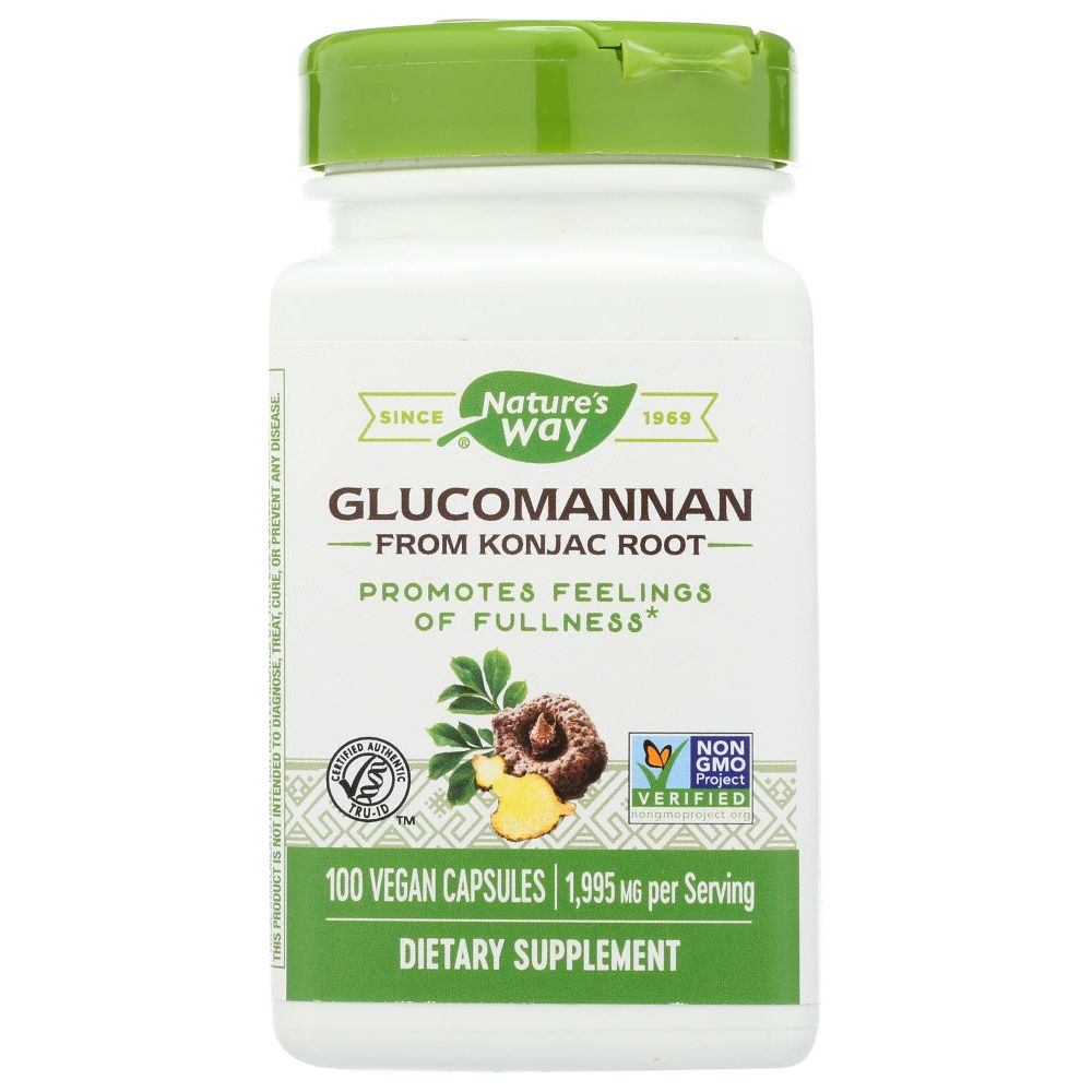 NATURES WAY: Glucomannan, 100 vc - #tag1# - #tag2#