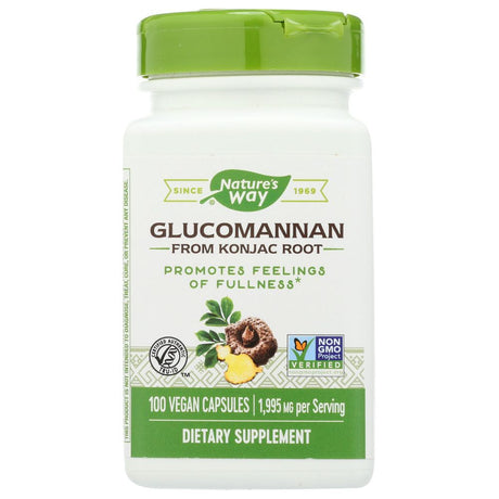 NATURES WAY: Glucomannan, 100 vc - #tag1# - #tag2#