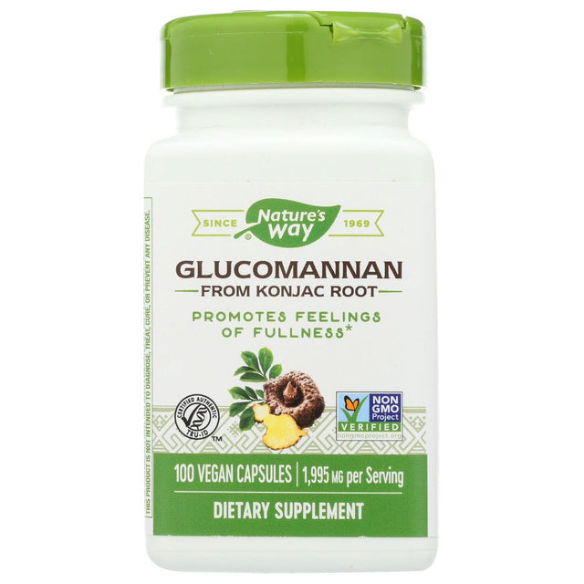 NATURES WAY: Glucomannan, 100 vc - #tag1# - #tag2#