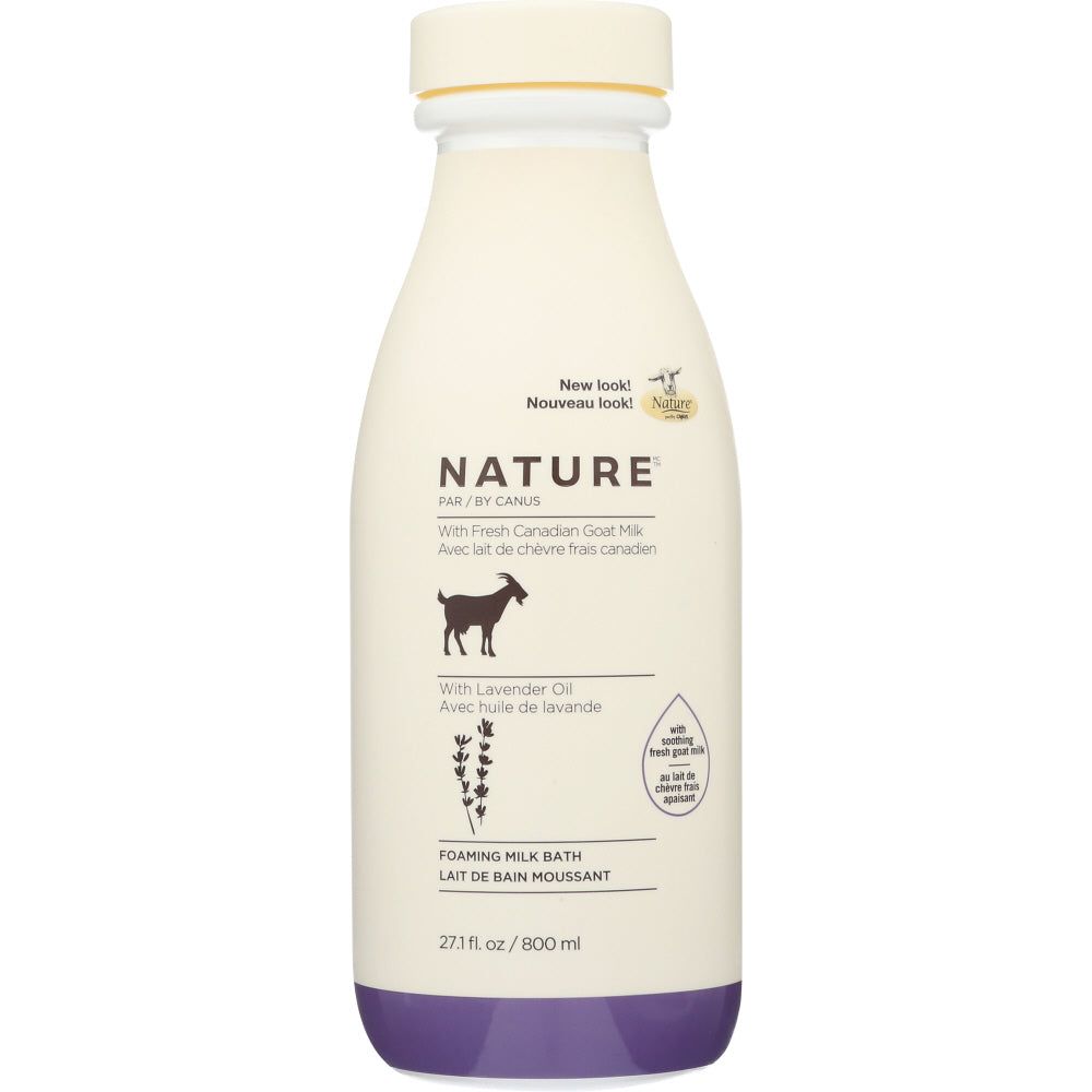 NATURE BY CANUS: Bath Milk Foamg Lavndr, 27.1 FO - #tag1# - #tag2#