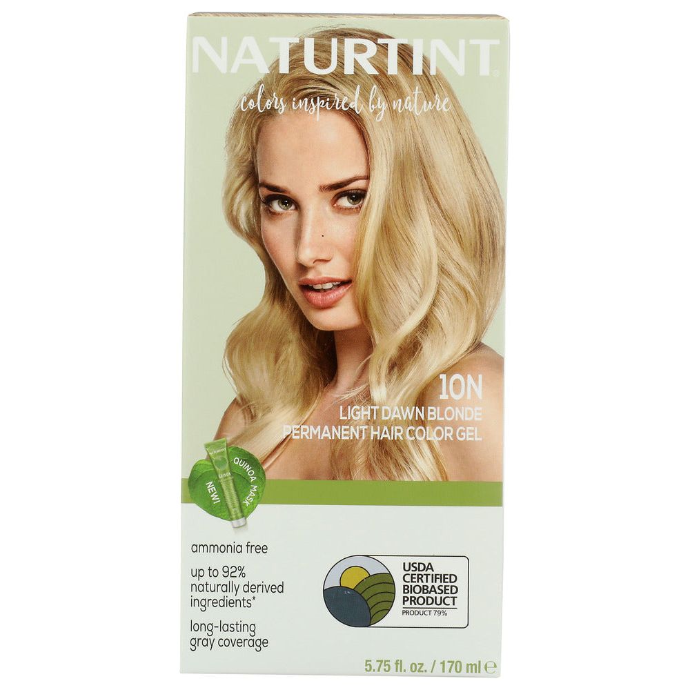 NATURTINT: Permanent Hair Color 10N Light Dawn Blonde, 5.28 oz - #tag1# - #tag2#