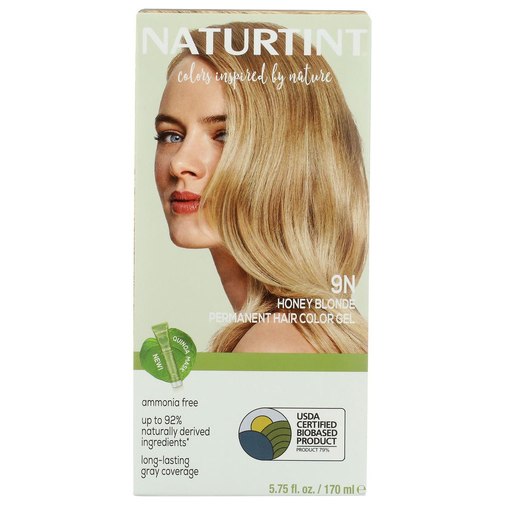 NATURTINT: Permanent Hair Color 9N Honey Blonde, 5.28 oz - #tag1# - #tag2#