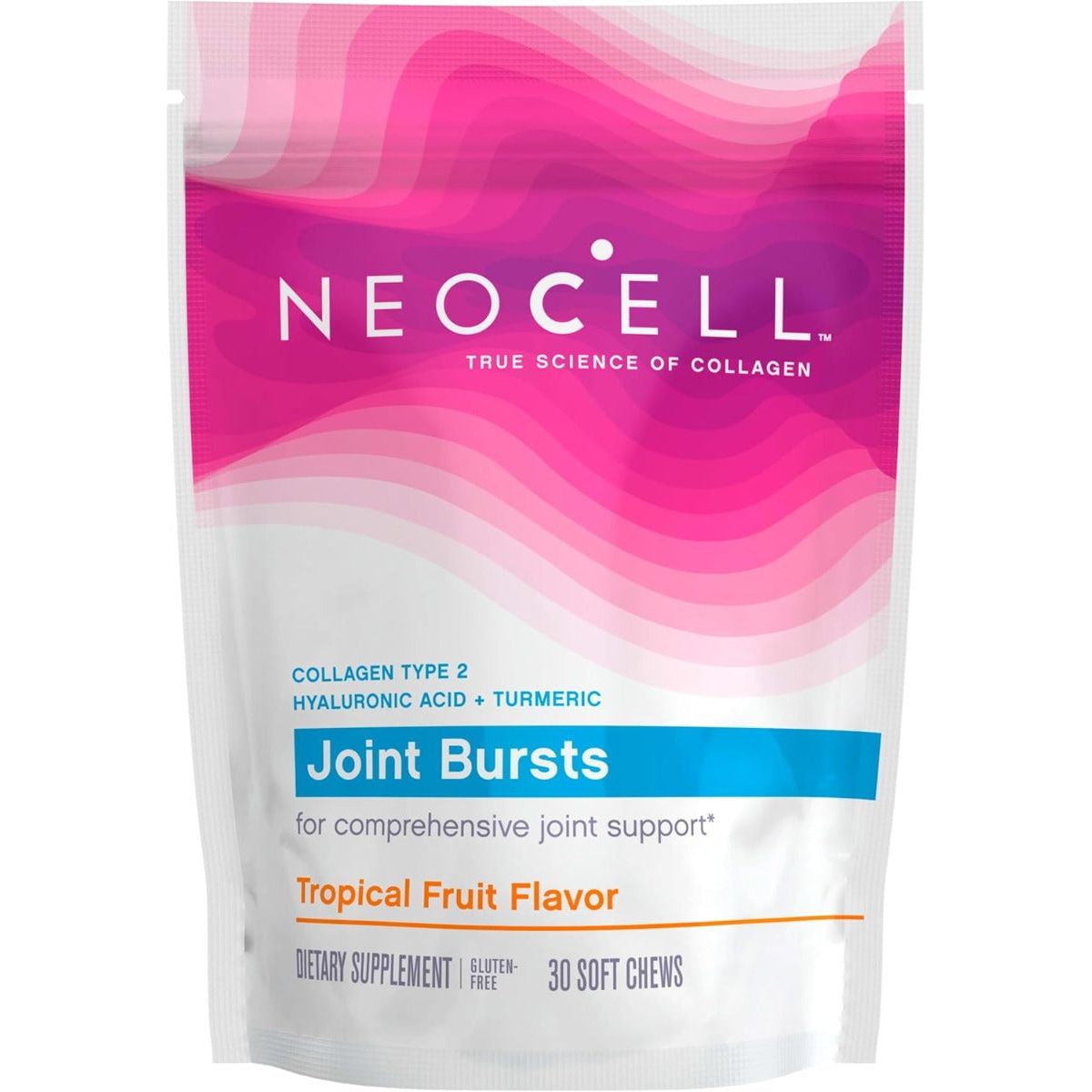 NEOCELL: Soft Chews Joint Bursts Tropical Fruit, 30 pc - #tag1# - #tag2#