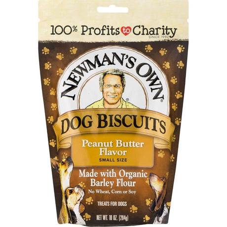 NEWMANS OWN ORGANIC: Pet Treat Peanut Butter Small Organic, 10 oz - #tag1# - #tag2#