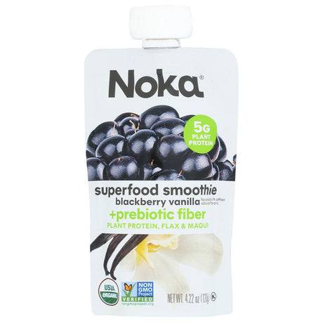 NOKA: Blackberry Vanilla Smoothie, 4.22 oz - #tag1# - #tag2#