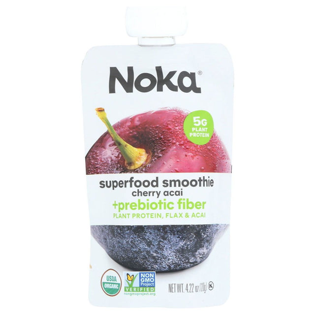NOKA: Organic Cherry Acai Superfood Smoothie, 4.22 oz - Sunshine Co Op. - #tag1# - #tag2# - #tag3# - #tag4#