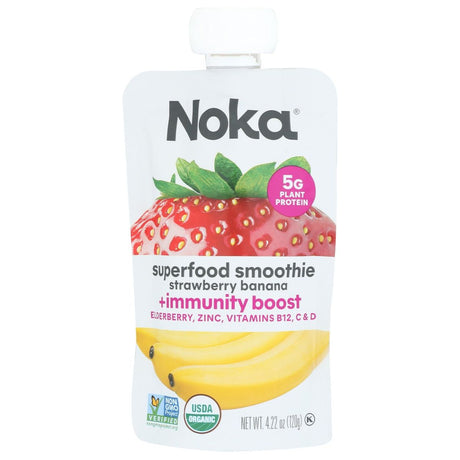 NOKA: Smoothie Strawberry Banana, 4.22 oz - #tag1# - #tag2#