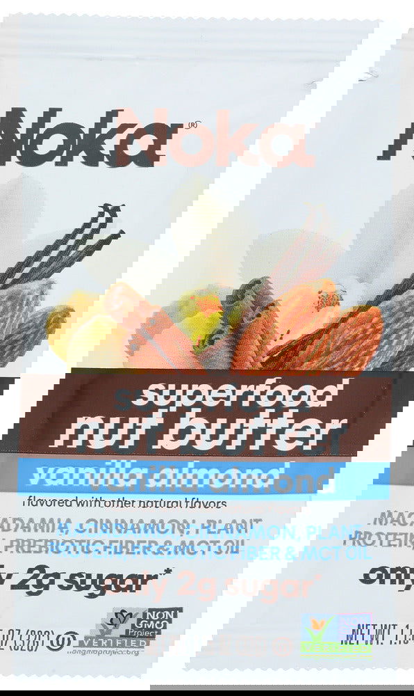 NOKA: Vanilla Almond Nut Butter, 1.15 oz - #tag1# - #tag2#