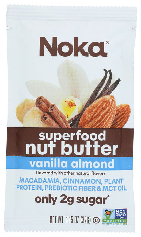 NOKA: Vanilla Almond Nut Butter, 1.15 oz - #tag1# - #tag2#