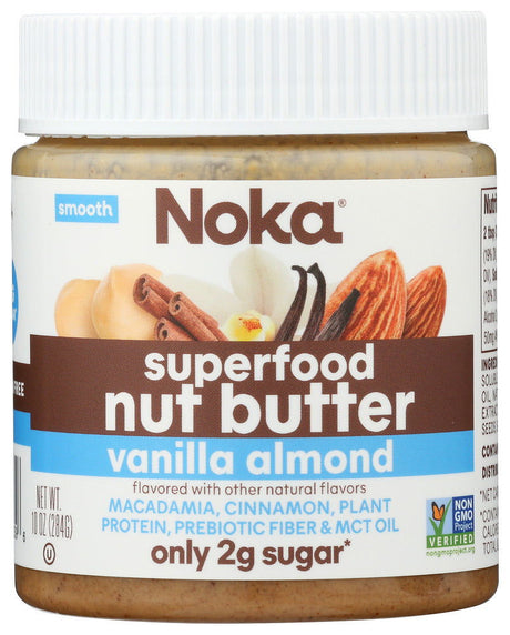 NOKA: Vanilla Almond Nut Butter Jar, 10 oz - #tag1# - #tag2#