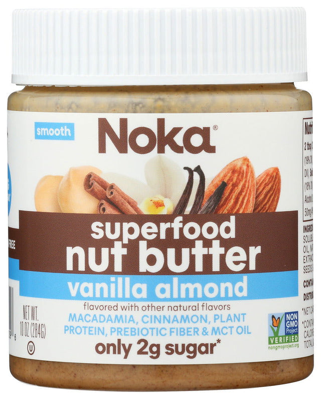 NOKA: Vanilla Almond Nut Butter Jar, 10 oz - #tag1# - #tag2#