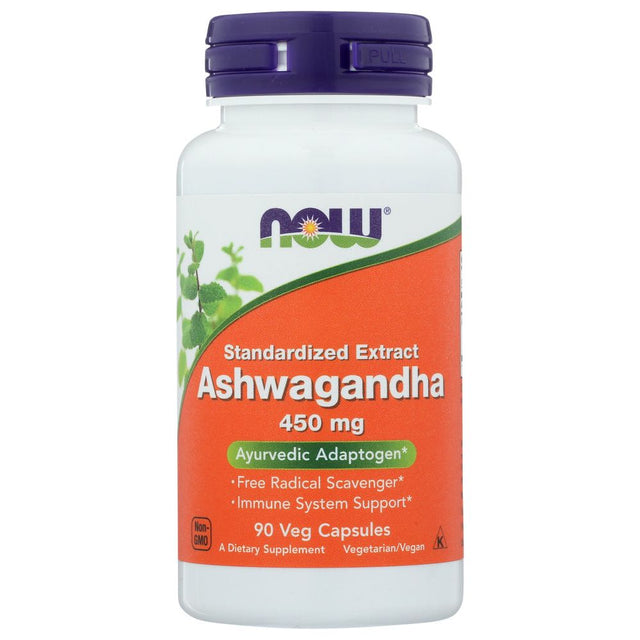 NOW: Ashwagandha 450mg, 90 vc - #tag1# - #tag2#