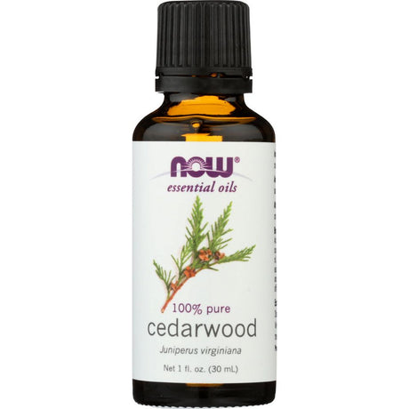 NOW: Cedarwood Essential Oils, 1 oz - #tag1# - #tag2#