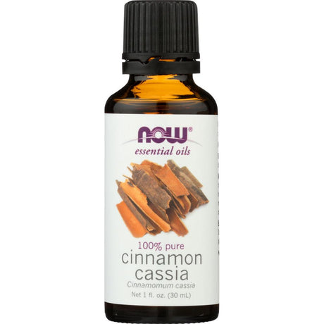 NOW: Cinnamon Cassia Essential Oils, 1 oz - #tag1# - #tag2#