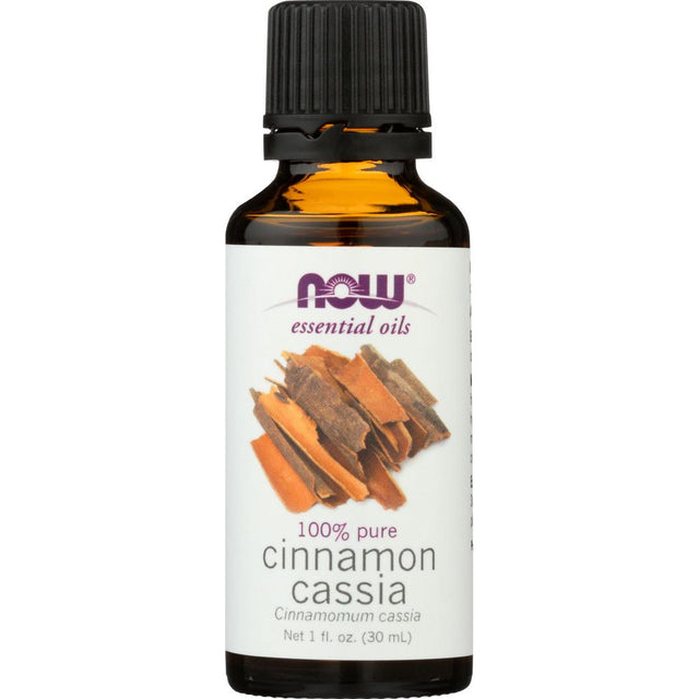 NOW: Cinnamon Cassia Essential Oils, 1 oz - #tag1# - #tag2#