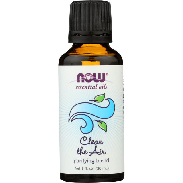 NOW: Clear The Air Oil Blend Essential Oils, 1 oz - #tag1# - #tag2#