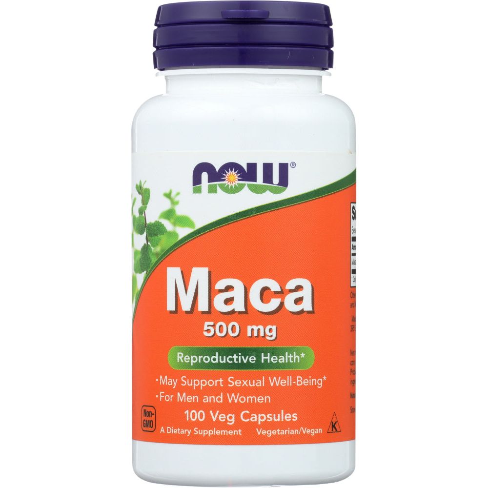 NOW: Maca 500mg, 100 vc - #tag1# - #tag2#