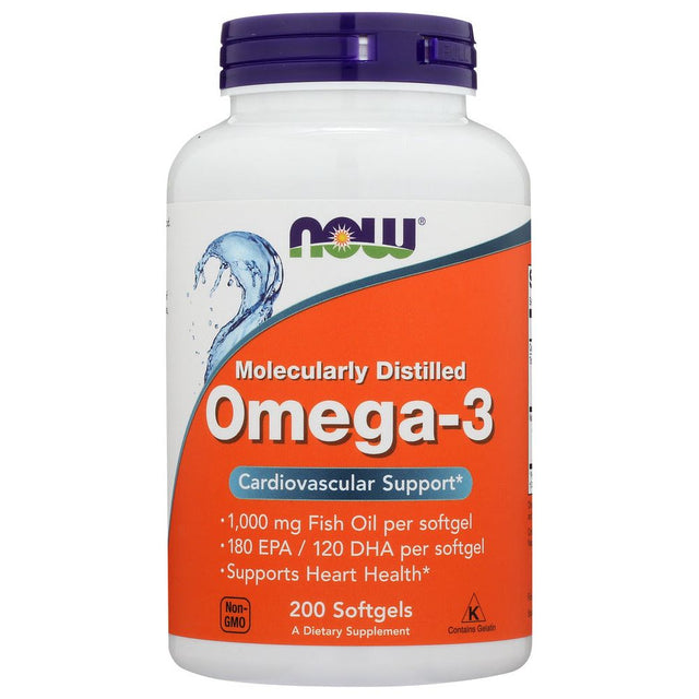 NOW: Omega 3 1000, 200 sg - #tag1# - #tag2#