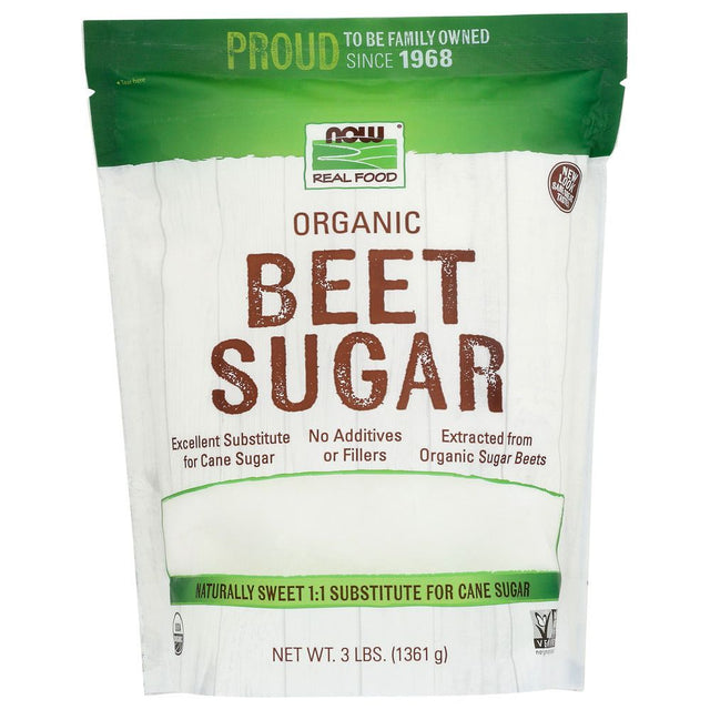 NOW: Sweetener Beet Sugar, 48 oz - #tag1# - #tag2#