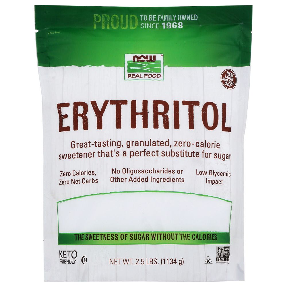 NOW: Sweetener Erythritol Pwdr, 40 oz - #tag1# - #tag2#