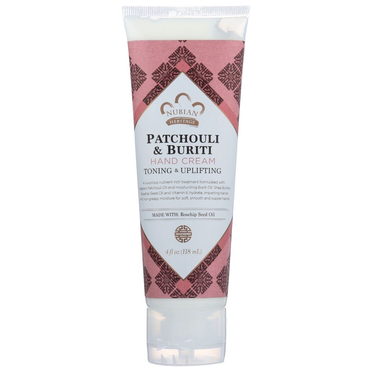 NUBIAN HERITAGE: Hand Cream Patchouli and Buriti, 4 oz - Sunshine Co Op. - #tag1# - #tag2# - #tag3# - #tag4#