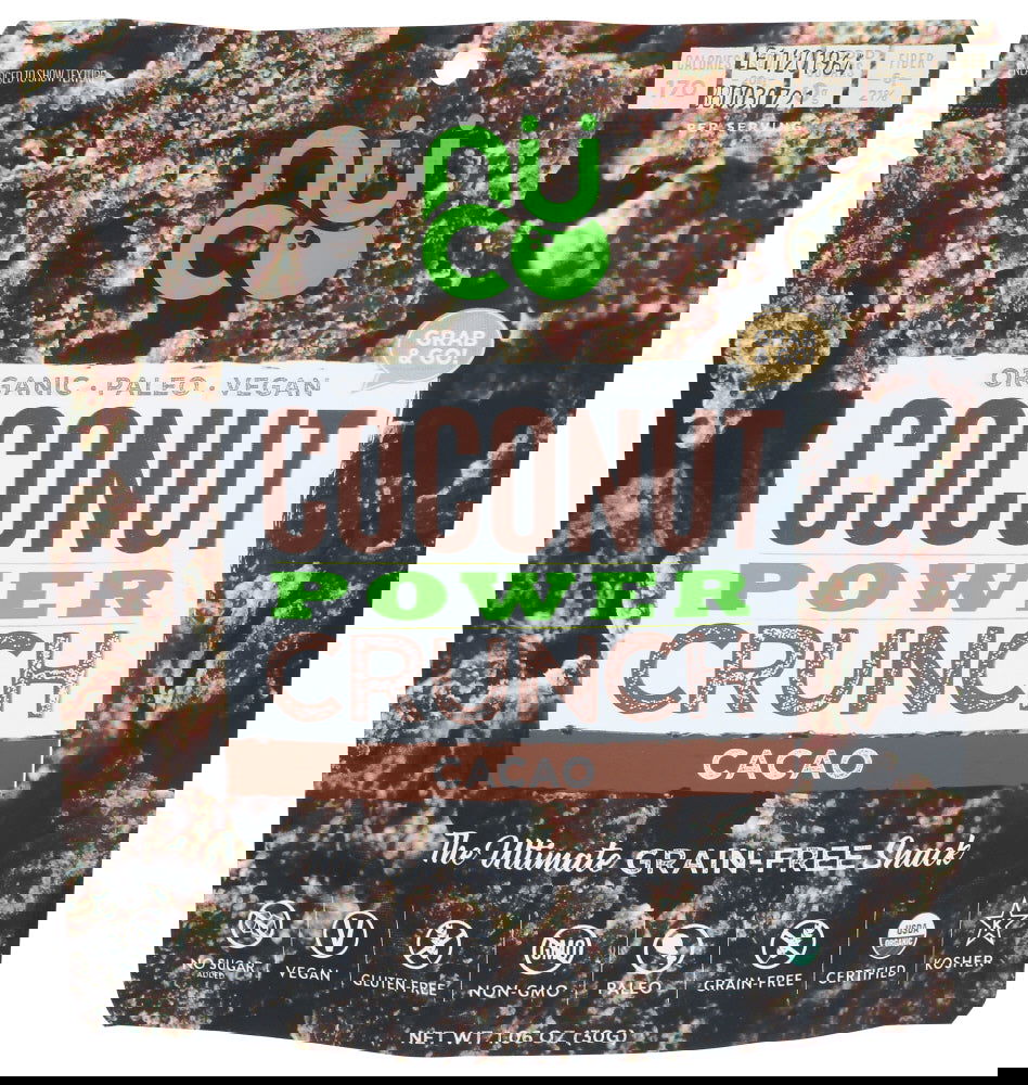 NUCO: Snack Ccnut Crunch Cacao, 30 gm - #tag1# - #tag2#