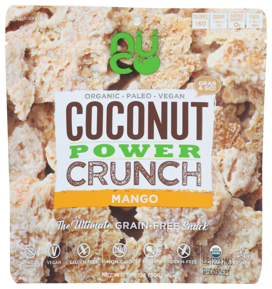 NUCO: Snack Ccnut Crunch Mango, 30 gm - #tag1# - #tag2#