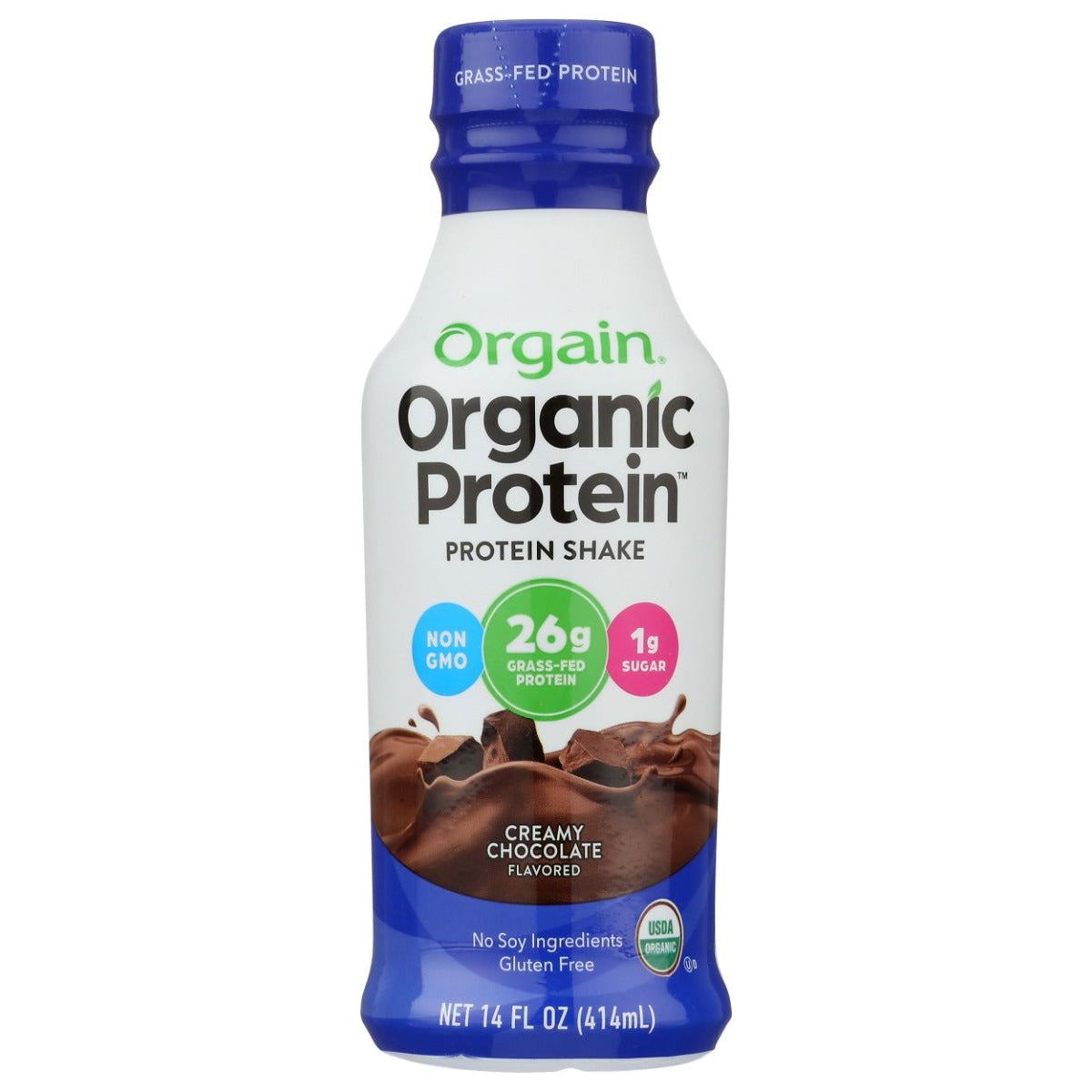 ORGAIN: Ready to Drink Creamy Chocolate Shake, 14 oz - Sunshine Co Op. - #tag1# - #tag2# - #tag3# - #tag4#