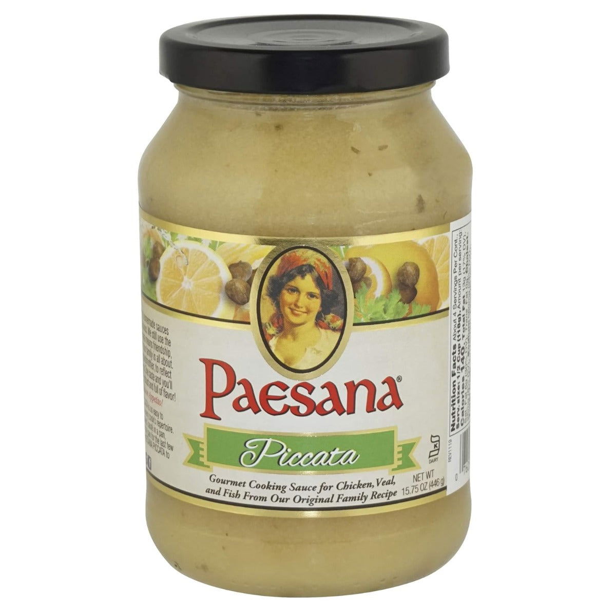 PAESANA: Sauce Cooking Piccata, 15.75 oz - Sunshine Co Op. - #tag1# - #tag2# - #tag3# - #tag4#