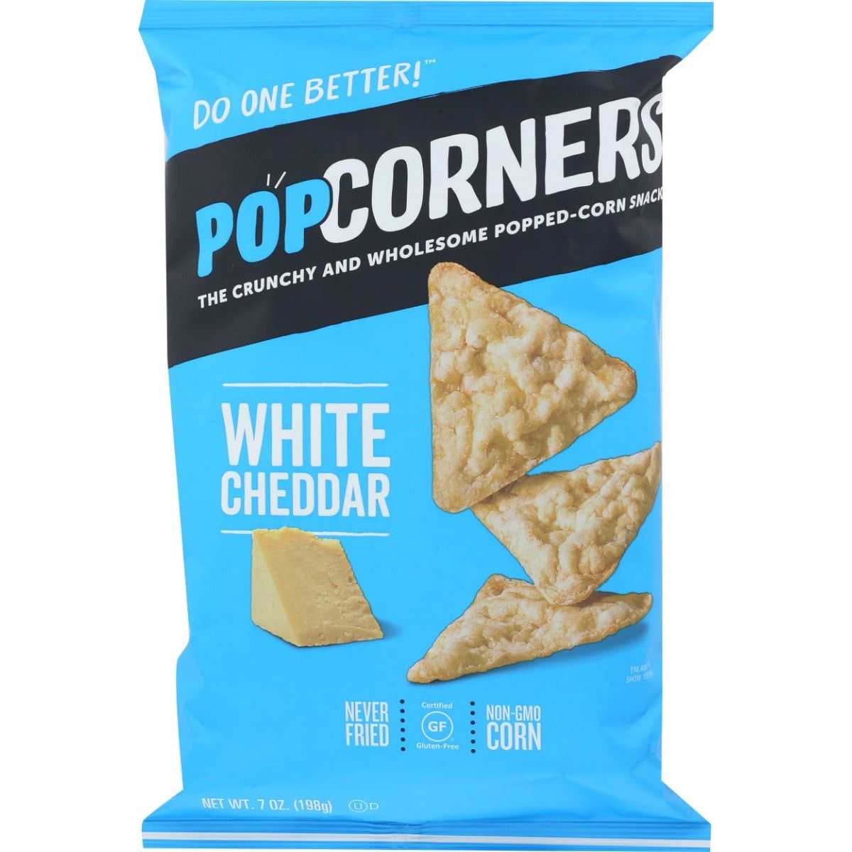 POPCORNERS: White Cheddar Corn Snack, 7 oz - Sunshine Co Op. - #tag1# - #tag2# - #tag3# - #tag4#