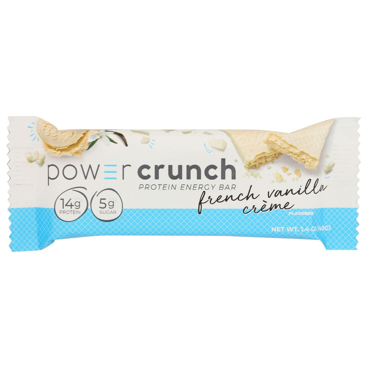 POWER CRUNCH: French Vanilla Creme Protein Bar, 40 gm - Sunshine Co Op. - #tag1# - #tag2# - #tag3# - #tag4#