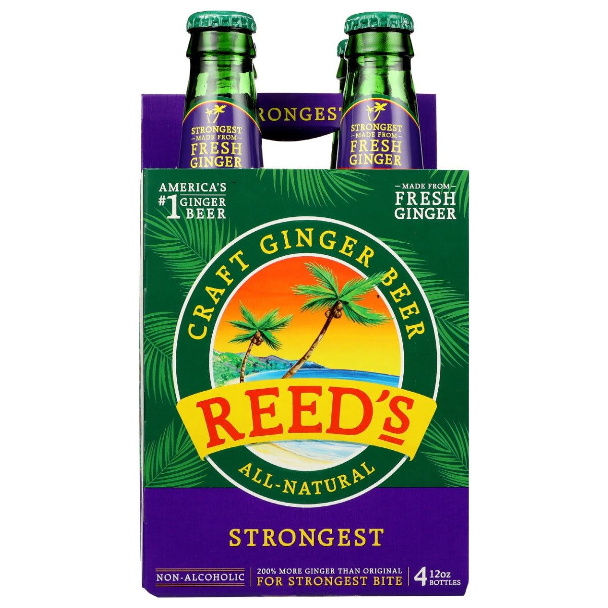 REEDS: Stronger Ginger Beer, 48 fo - Sunshine Co Op. - #tag1# - #tag2# - #tag3# - #tag4#