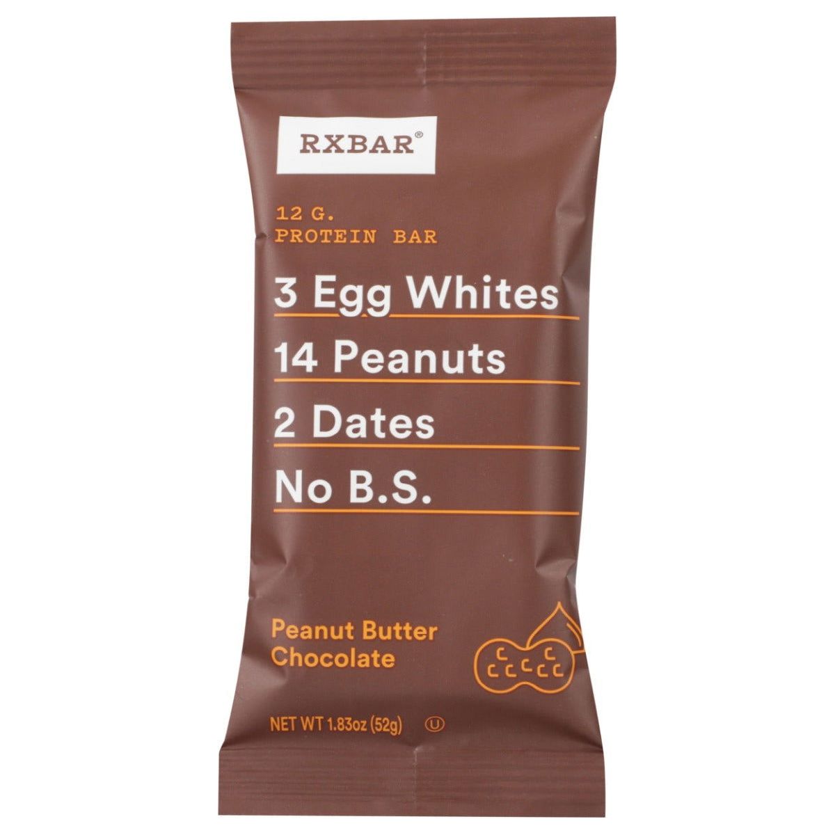 RXBAR: Bar Chocolate Peanut Butter, 1.83 oz - Sunshine Co Op. - #tag1# - #tag2# - #tag3# - #tag4#