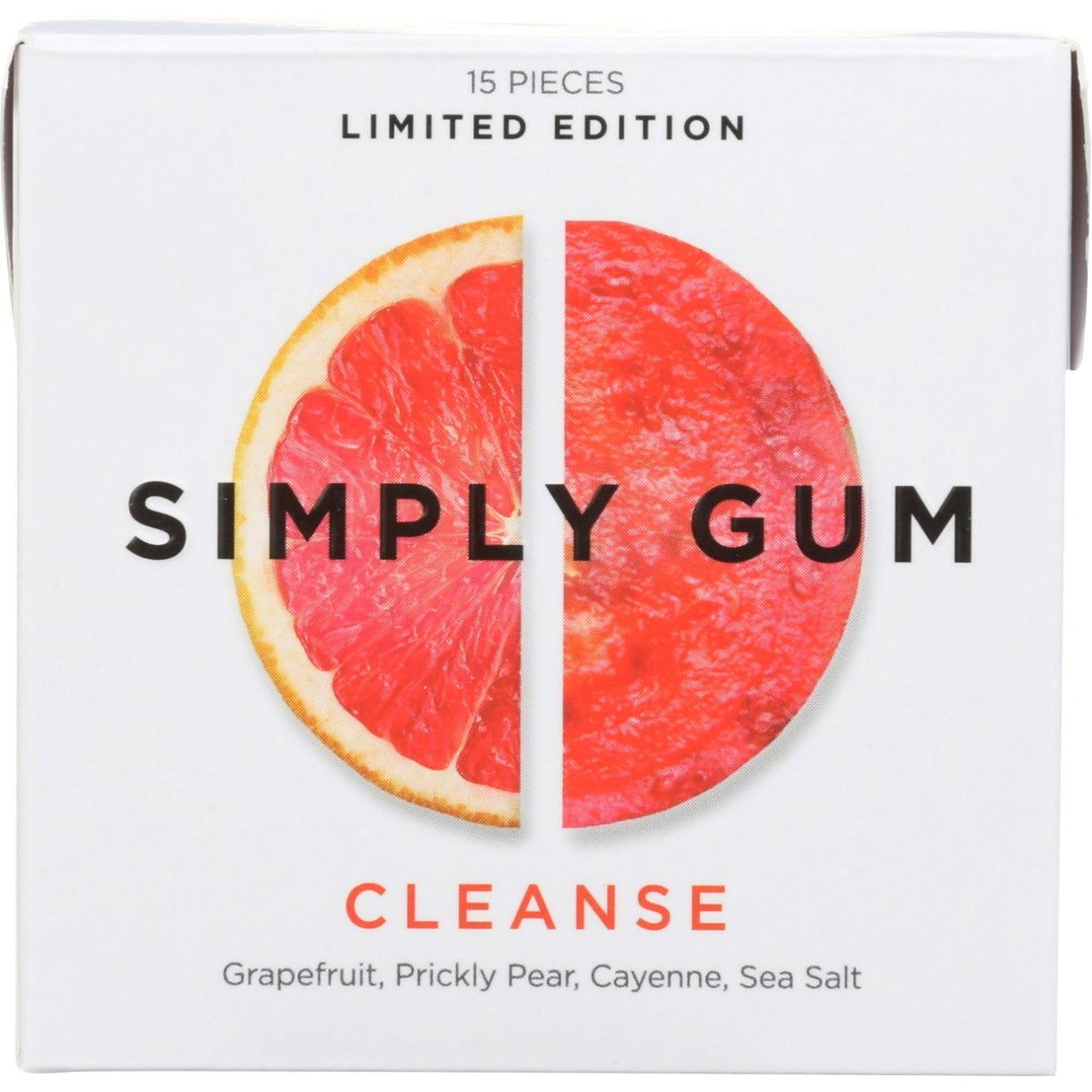 SIMPLY GUM: Cleanse Gum, 15 pc - Sunshine Co Op. - #tag1# - #tag2# - #tag3# - #tag4#
