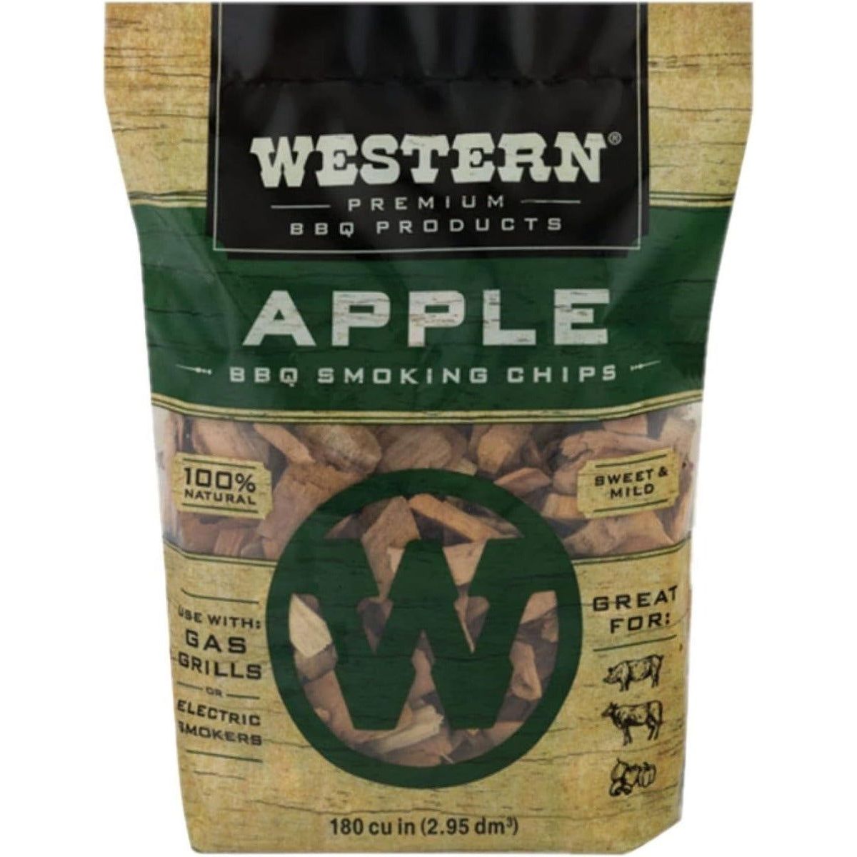 WESTERN: Wood Chip Smoking Apple, 2 lb - Sunshine Co Op. - #tag1# - #tag2# - #tag3# - #tag4#