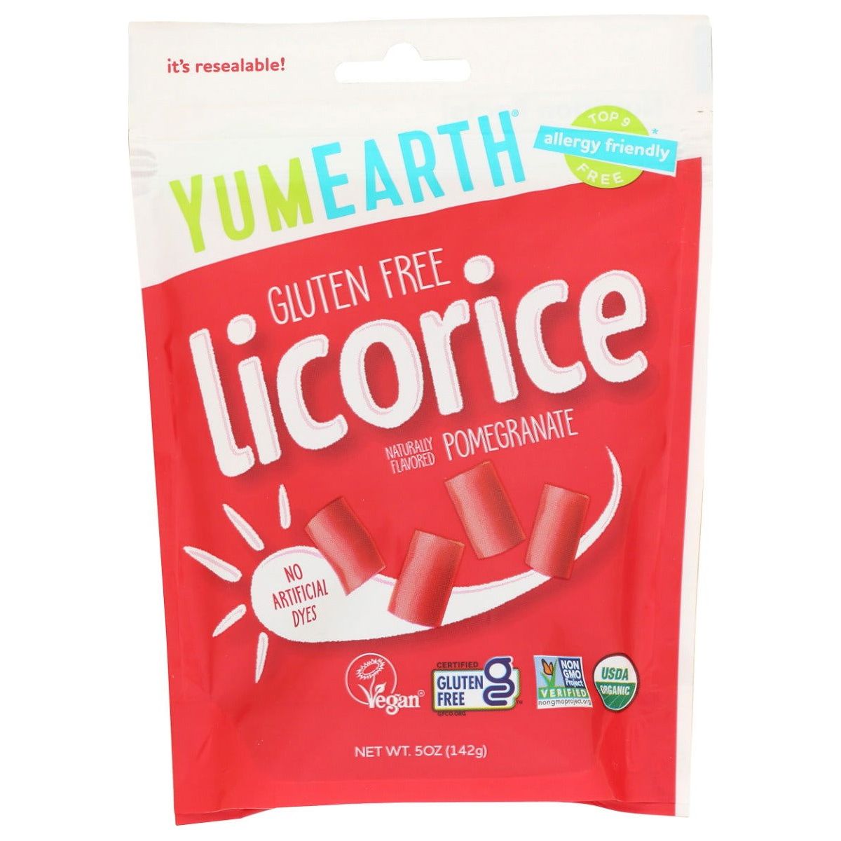 YUMEARTH: Organic Pomegranate Licorice, 5 oz - Sunshine Co Op. - #tag1# - #tag2# - #tag3# - #tag4#