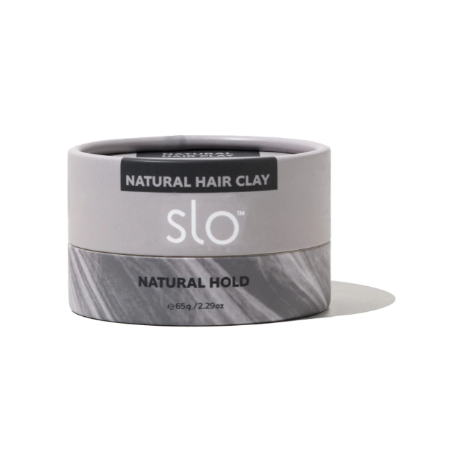 SLO: Natural Hair Clay Natural Hold, 2.29 oz