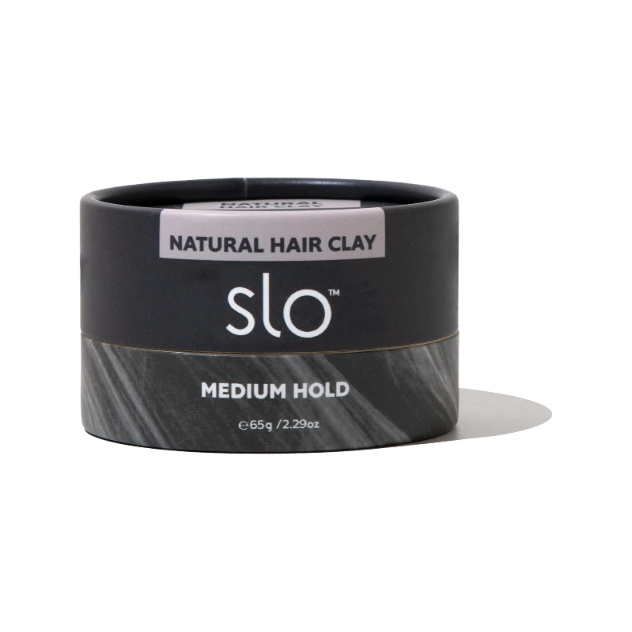 SLO: Natural Hair Clay Medium Hold, 2.29 oz