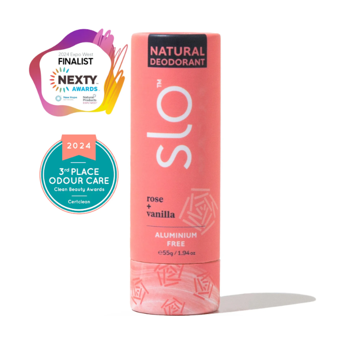 SLO: Natural Deodorant Rose and Vanilla, 1.94 oz