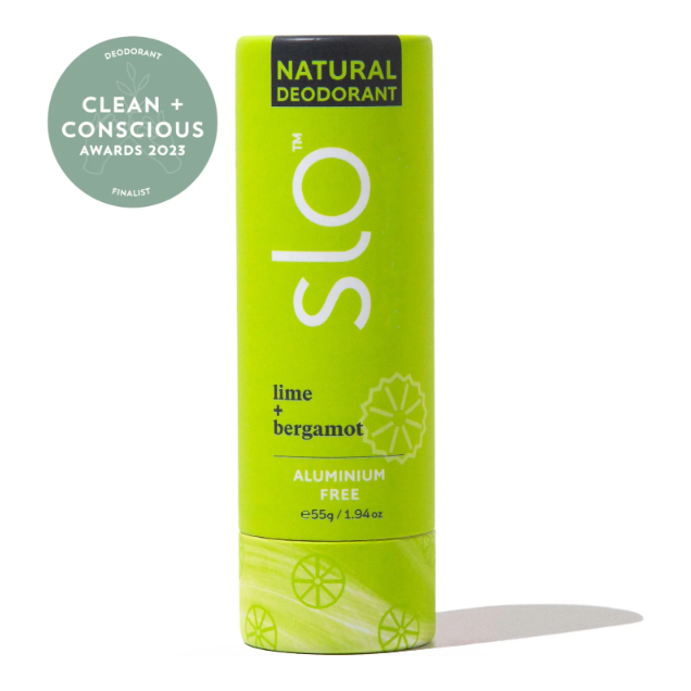 SLO: Natural Deodorant Zesty Bergamot Lime, 1.94 oz