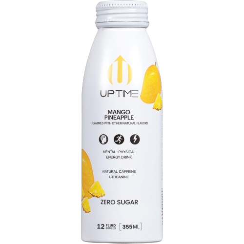 UPTIME: Mango Pineapple Zero Sugar Energy Drink, 12 fo