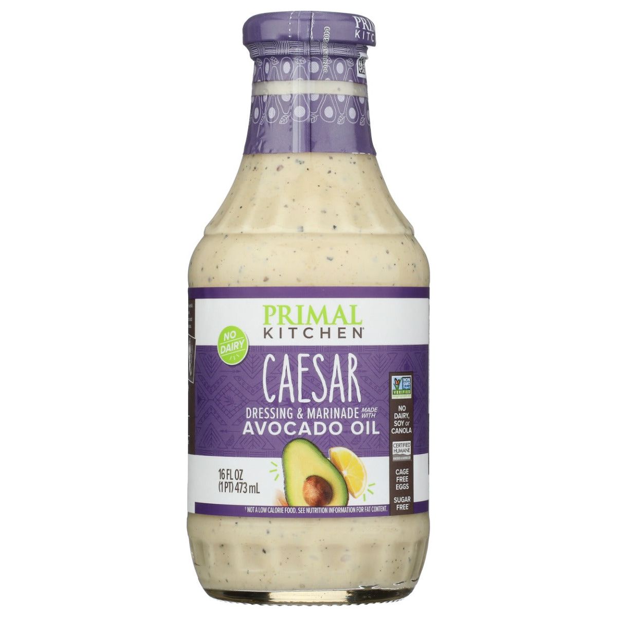 PRIMAL KITCHEN: No Dairy Caesar Dressing, 16 fo
