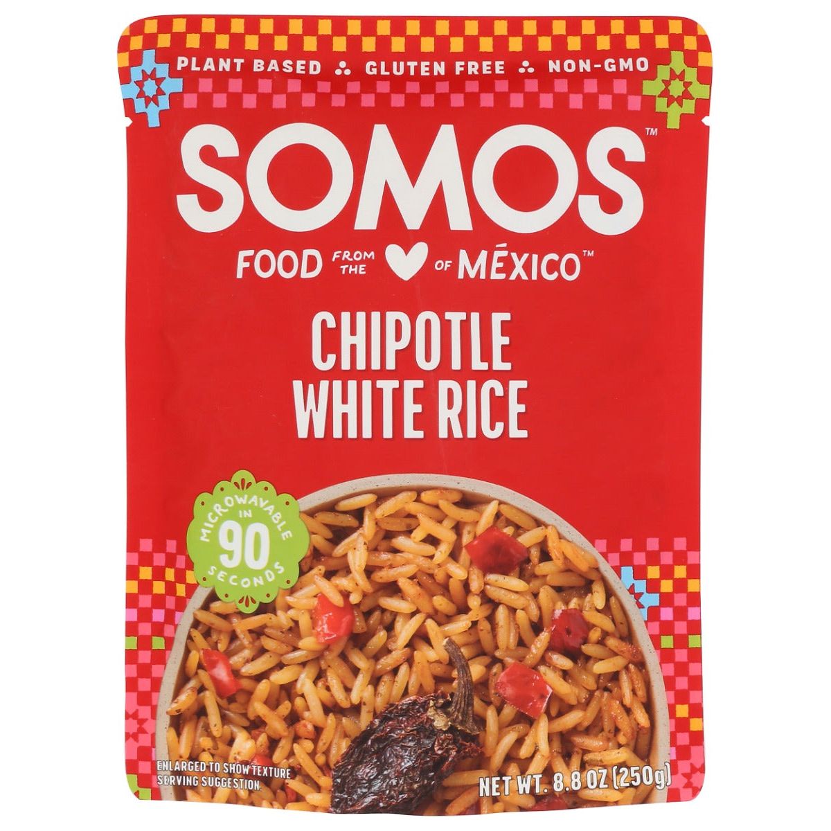 SOMOS: Chipotle White Rice, 8.8 oz