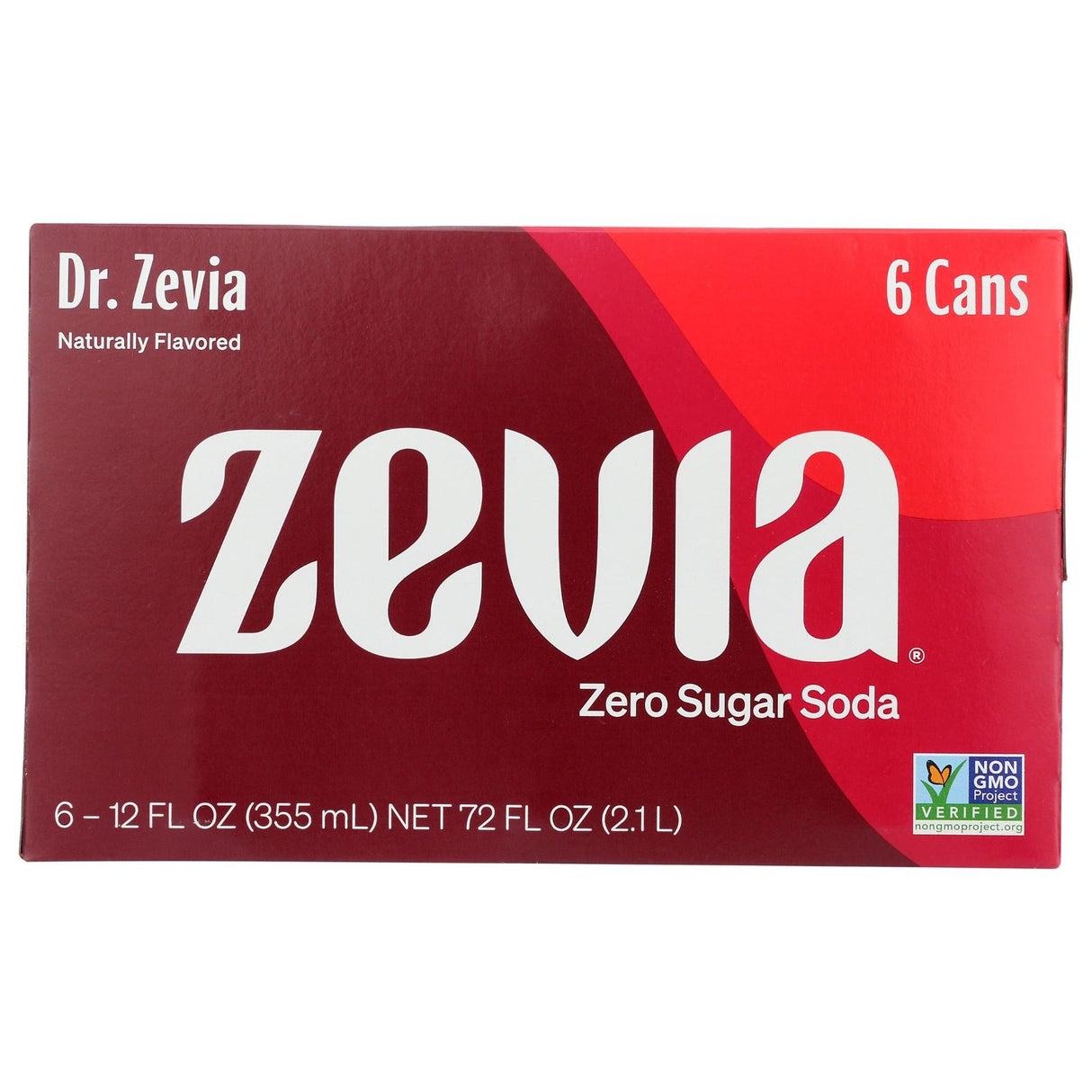 ZEVIA: Dr Zevia Soda 6Pk, 72 fo