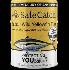 SAFECATCH: Tuna Ahi Wild Yellwfin 3P, 15 oz