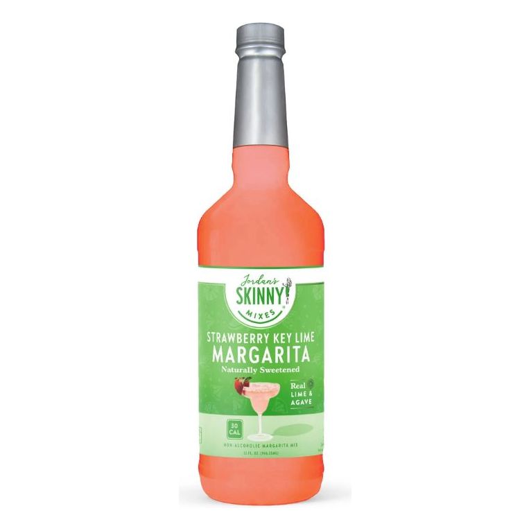 SKINNY SYRUPS: Natural Strawberry Key Lime Margarita, 32 fo